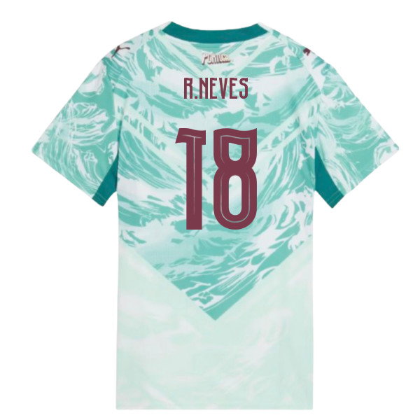 2026-2027 Portugal Away Shirt (Womens) (R.Neves 18)-SoccerKits Hub | Buy Soccer Jerseys Online